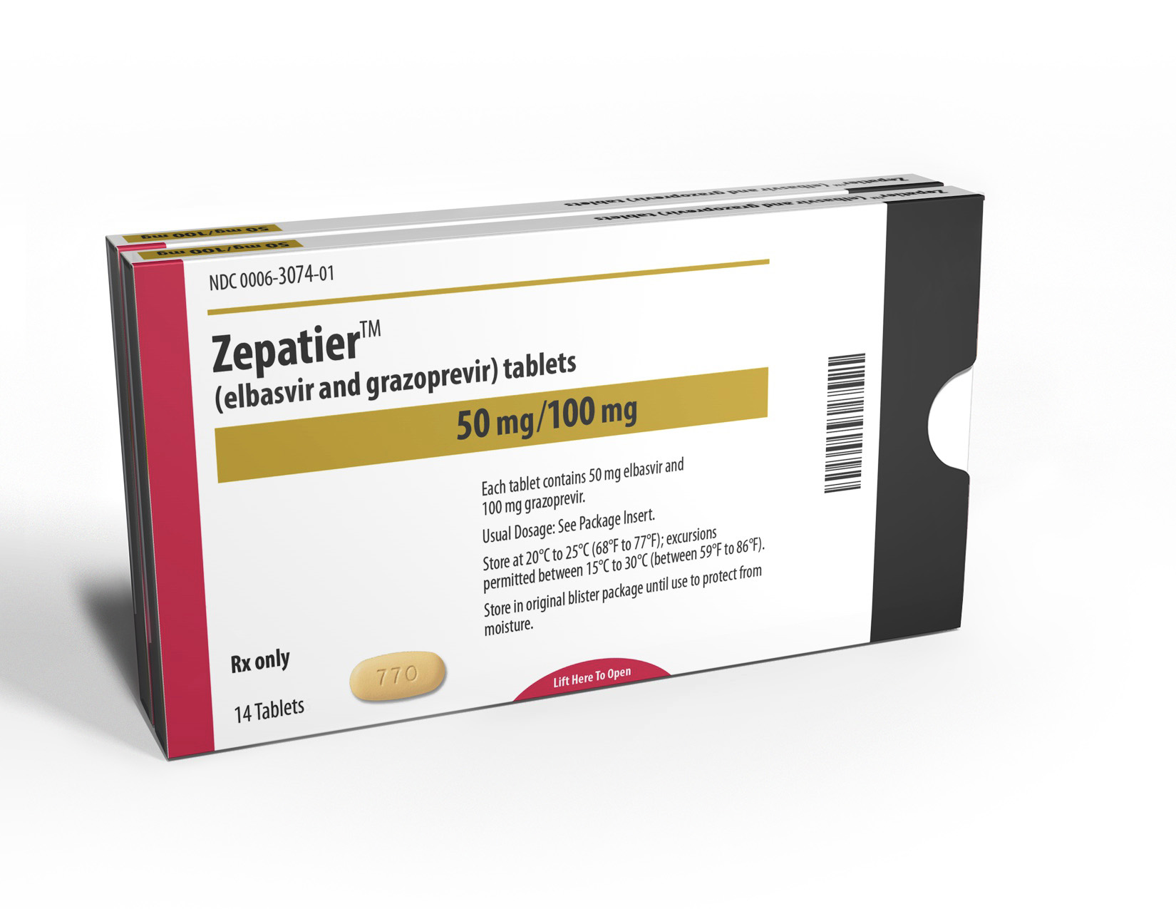 Zepatier (MSD)