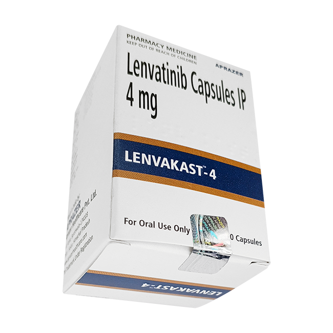 Lenvatinib capsules ip 4 mg