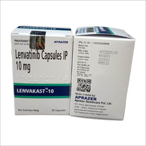 Lenvatinib capsules ip 10 mg