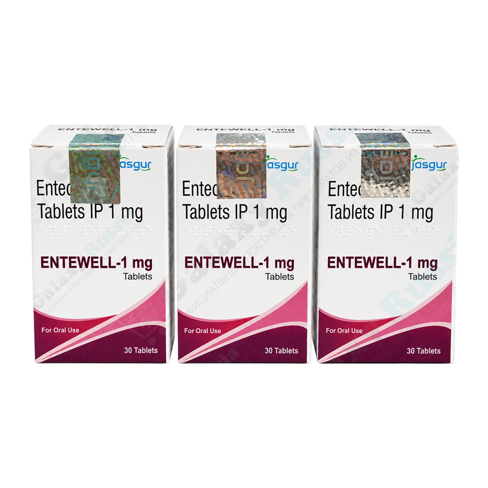 Entewell (Энтекавир) 1 мг, 30 таблеток